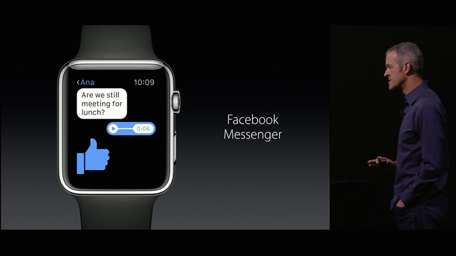 Facebook Messenger Is Now Available For Apple Watch